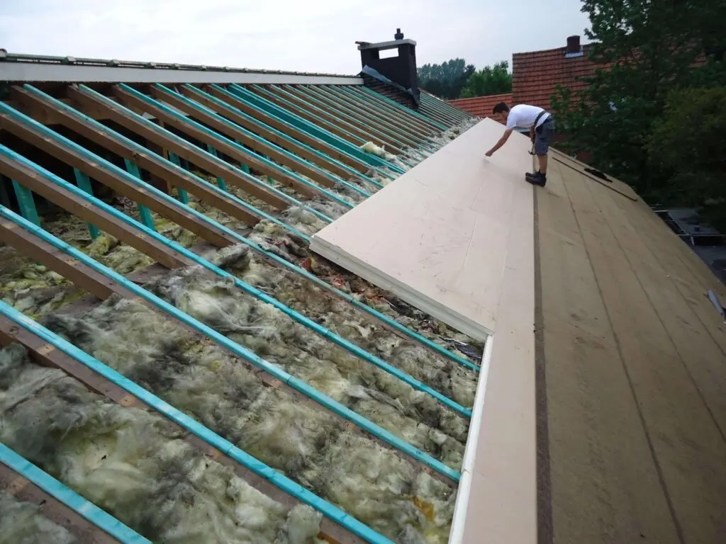 Beeld uit het project van Timmerwerken Brosens